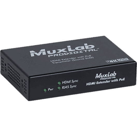 MuxLab IMU-500451-TX - Transmisor HDMI HDBaseT UHD 4K - Extensión de Señal Profesional hasta 70 Metros - Tempo Shop