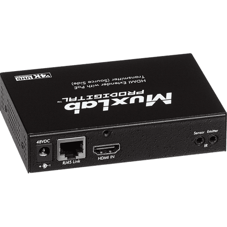 MuxLab IMU-500451-TX - Transmisor HDMI HDBaseT UHD 4K - Extensión de Señal Profesional hasta 70 Metros - Tempo Shop