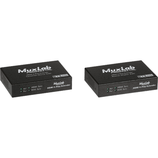 MuxLab IMU-500456 - Kit extensor HDMI 5-Play, UHD-4 - Tempo Shop