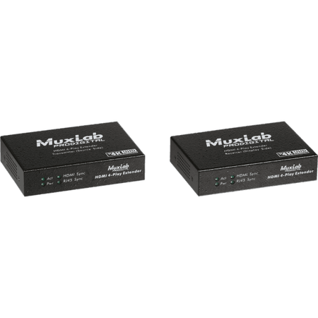 MuxLab IMU-500456 - Kit extensor HDMI 5-Play, UHD-4 - Tempo Shop