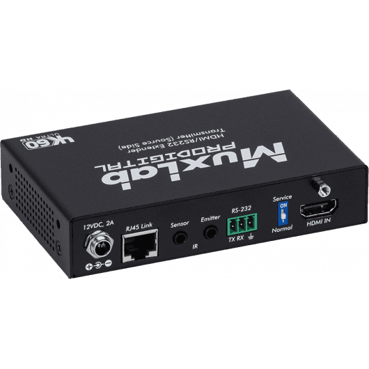 MuxLab IMU-500459-100 - Kit Extensor HDMI 2.0 / RS232 HDBaseT de Largo Alcance (100m) - Tempo Shop