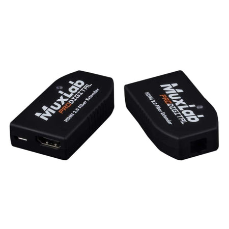 MuxLab IMU-500464-V2 - Mini Kit Extensor HDMI 4K 60Hz por Fibra Óptica (Hasta 1000 m) - Tempo Shop