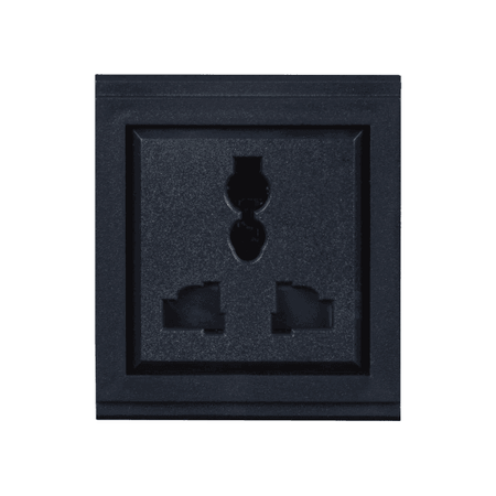 MuxLab IMU-500613 - Módulo de Toma Eléctrica Universal para Panel de Mesa 500610 - Tempo Shop