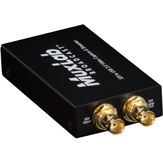 MuxLab IMU-500705 - Streamer y Capturadora de Vídeo Profesional 3G-SDI a USB 3.0 con Loop-Out - Tempo Shop
