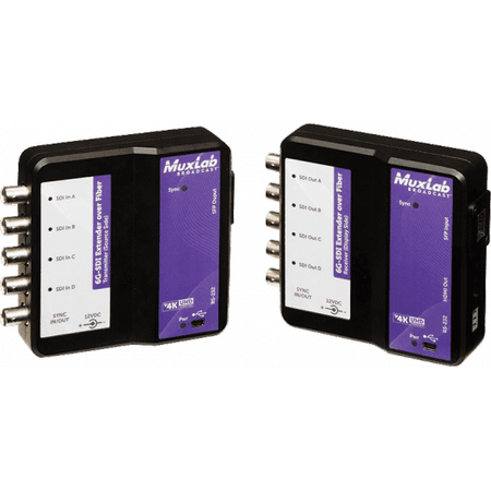MuxLab IMU-500732-SM40 - Kit de extensión de fibra óptica 6G-SDI (SM 40KM) - Tempo Shop