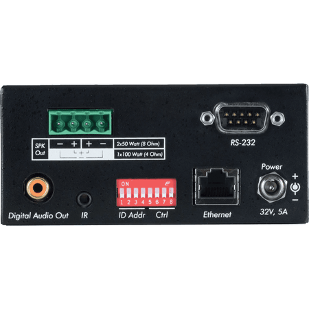 MuxLab IMU-500755-AMP-RX - Receptor de Audio sobre IP con Amplificador Integrado - Tempo Shop