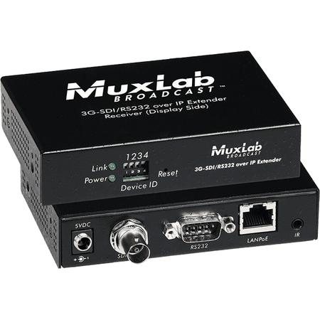 MuxLab IMU-500756-RX - Receptor 3G-SDI sobre IP con PoE - Tempo Shop