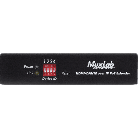MuxLab IMU-500759-TX-DANTE - Transmisor HDMI 4K sobre IP con Dante - Tempo Shop