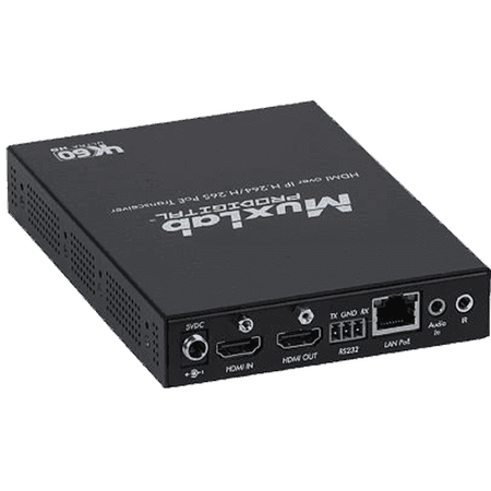MuxLab IMU-500764-TX - Transmisor HDMI sobre IP H.264/H.265 con PoE - Tempo Shop