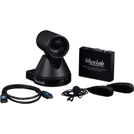 MuxLab IMU-500786 - Kit de Streaming con Cámara PTZ HDMI/IP y Transmisor - Tempo Shop