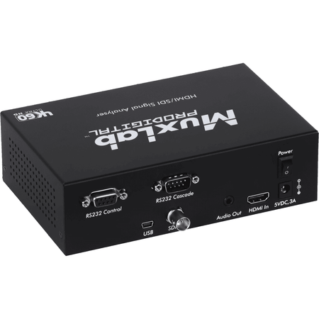 MuxLab IMU-500831 - Analizador de Señales HDMI 2.0 y 3G-SDI Profesional - Tempo Shop