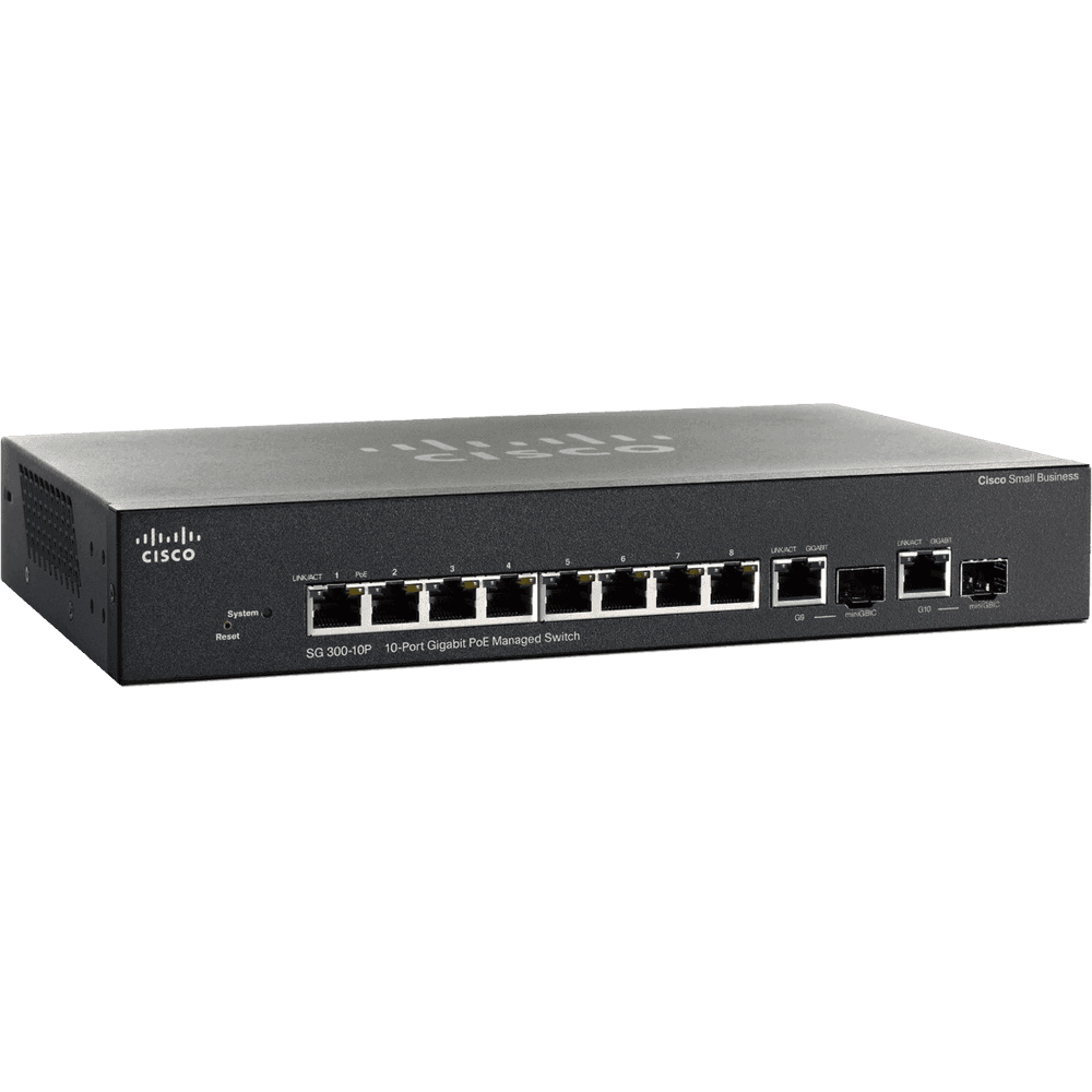 MuxLab IMU-500995 - Switch Gigabit de 10 puertos PoE+ preconfigurado para Video sobre IP - Tempo Shop