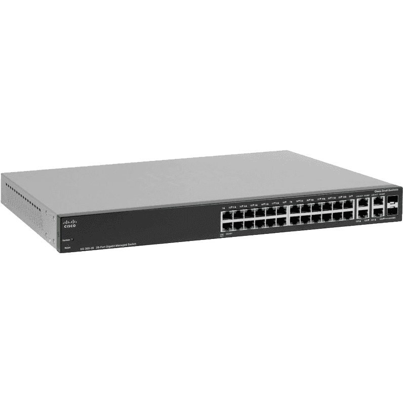 MuxLab IMU-500996 - Switch Gigabit de 28 puertos PoE preconfigurado - Tempo Shop