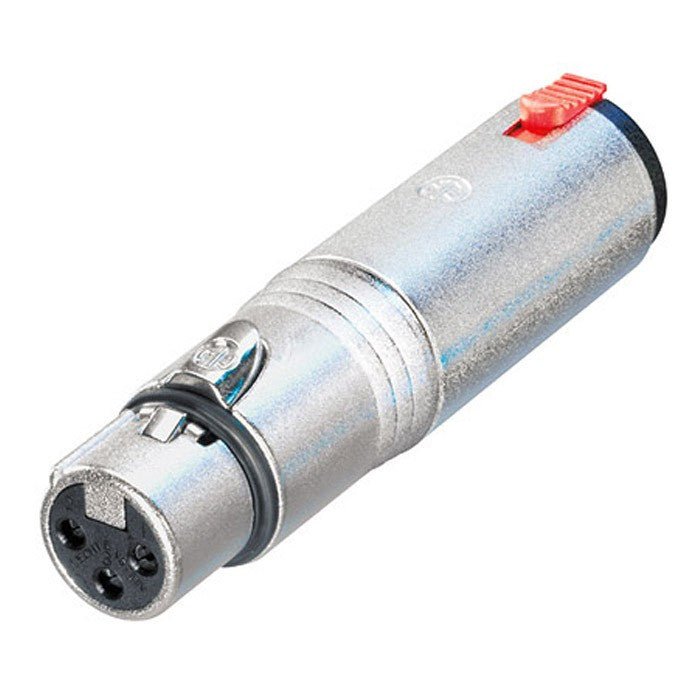 Neutrik NA3FJ - Adaptador de XLR hembra a Jack 6,3 mm hembra - Tempo Shop
