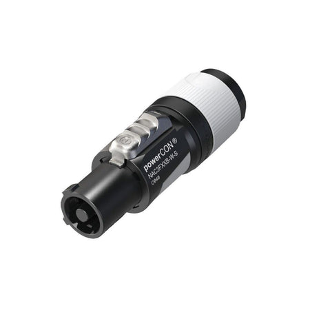 Neutrik NAC3FXXB - W - S - Conector powerCON® white PowerOut Small - Tempo Shop