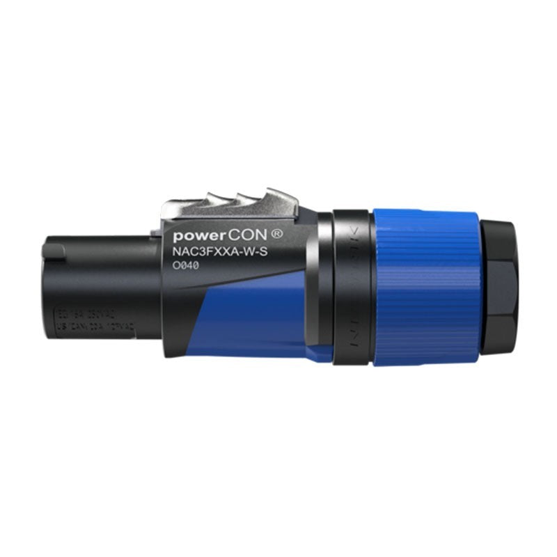 Neutrik NAC3FXXA-W-S - Conector Powercon Aéreo de Entrada - Tempo Shop