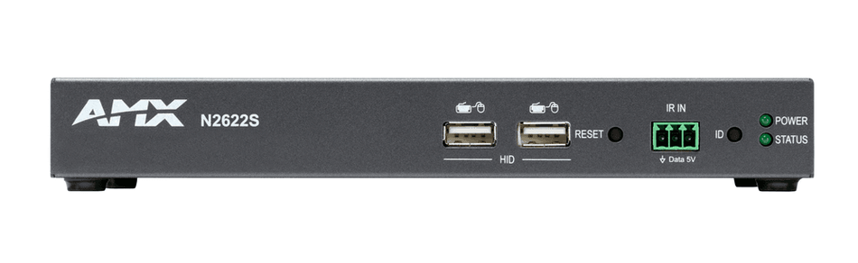 AMX NMX-DEC-N2622S - Decodificador AVoIP 4K60 Multicódec con Dante AV-A y H.26x