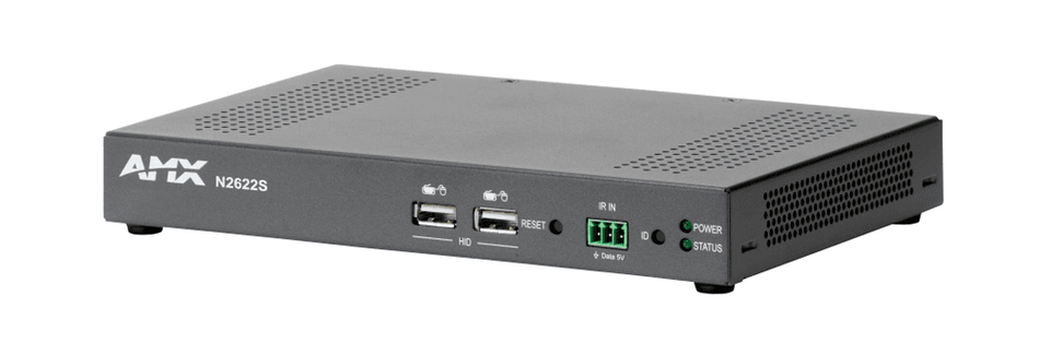 AMX NMX-DEC-N2622S - Decodificador AVoIP 4K60 Multicódec con Dante AV-A y H.26x