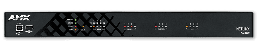 AMX NX-2200 - Controlador Integrado NetLinx NX para Automatización de Espacios Medianos