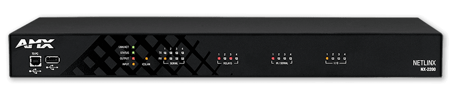 AMX NX-2200 - Controlador Integrado NetLinx NX para Automatización de Espacios Medianos