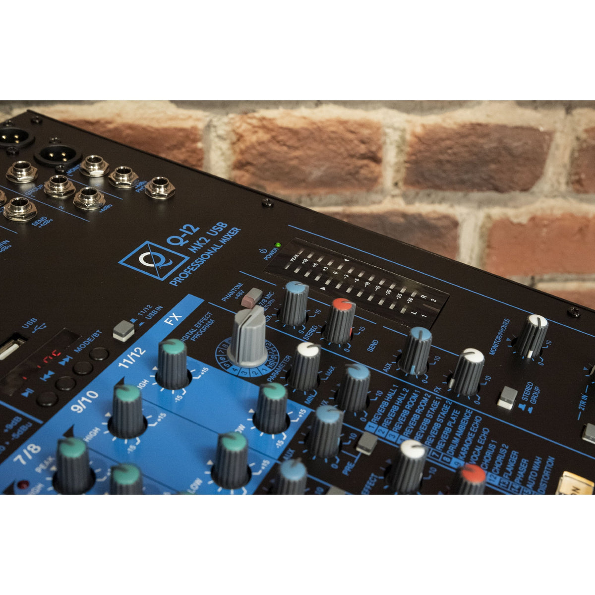 OQAN MIXER Q12 MK2 USB - Mesa de mezclas de 12 canales - Tempo Shop