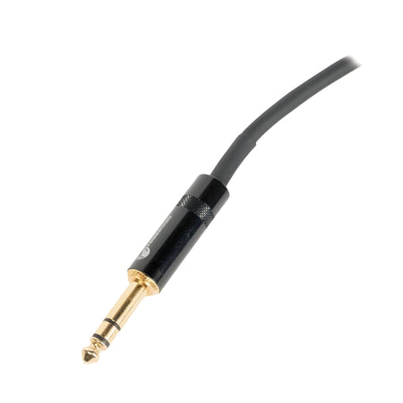 OQAN QABLP - Cable Jack Stereo - Jack Mono Stereo Dorado/Negro de 3m - Tempo Shop