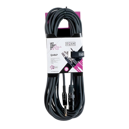 OQAN QABLP - Cable XLR Hembra - Jack Stereo de 10m - Tempo Shop