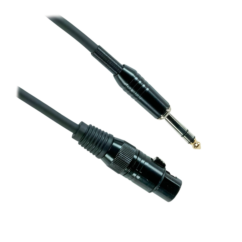 OQAN QABLP - Cable XLR Hembra - Jack Stereo de 3m - Tempo Shop