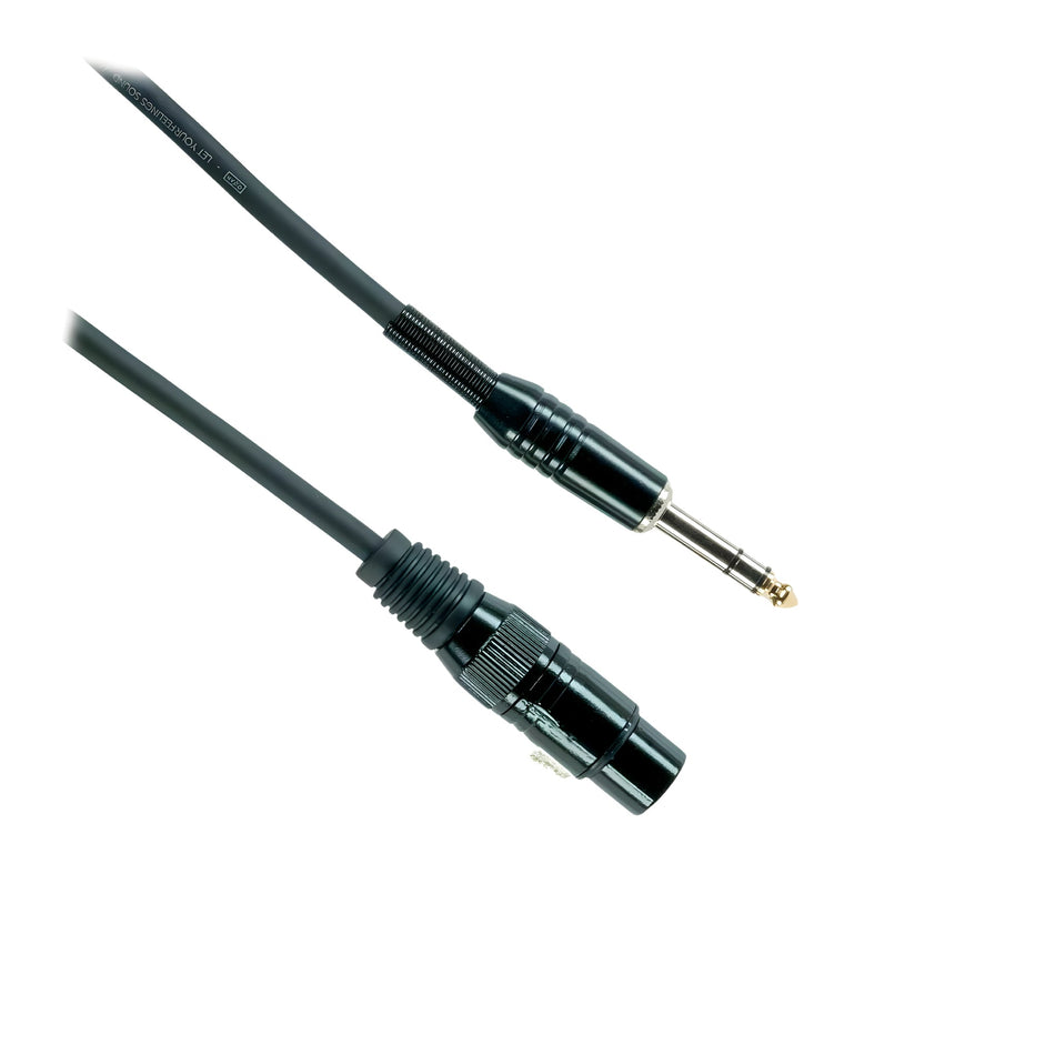 OQAN QABLP - Cable XLR Hembra - Jack Stereo de 5m - Tempo Shop