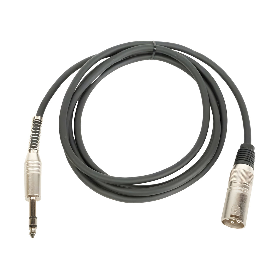 OQAN QABLP - Cable XLR Macho - Jack Stereo de 10m - Tempo Shop