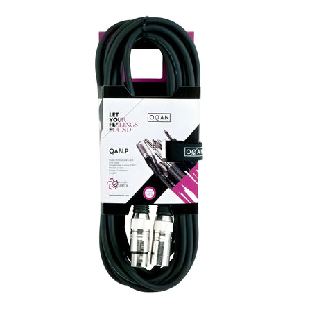 OQAN QABLP - Cable XLR Macho - XLR Hembra de 6m - Tempo Shop
