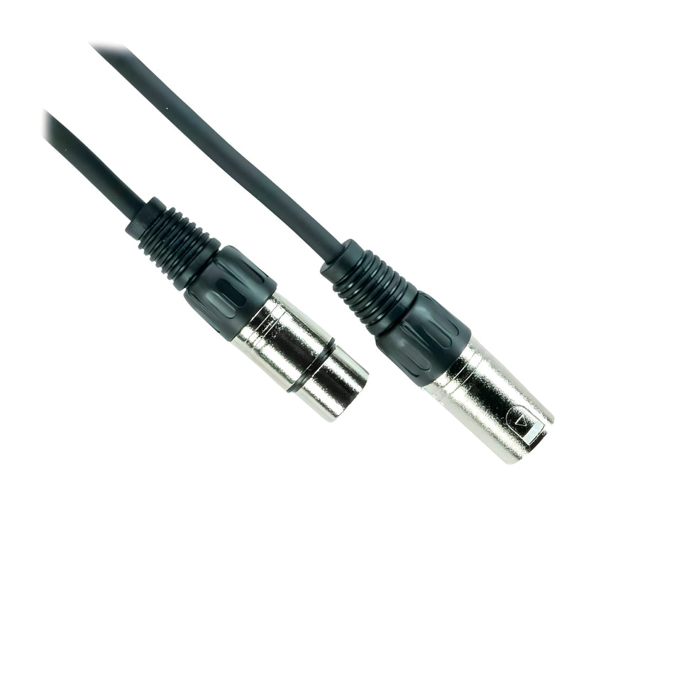 OQAN QABLP - Cable XLR Macho - XLR Hembra Plateado de 20m - Tempo Shop