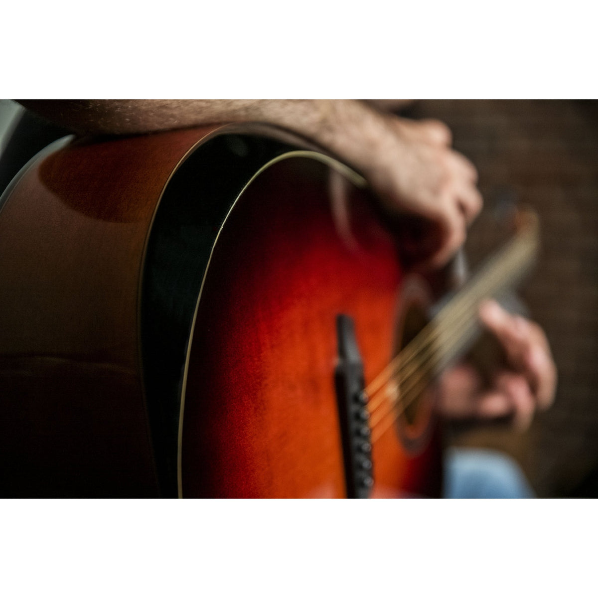 OQAN QGA - 100CE SBG (PREAMP) - Guitarra electro - acústica con cutaway tipo dreadnought - Tempo Shop