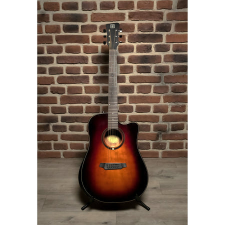 OQAN QGA - 100CE SBG (PREAMP) - Guitarra electro - acústica con cutaway tipo dreadnought - Tempo Shop