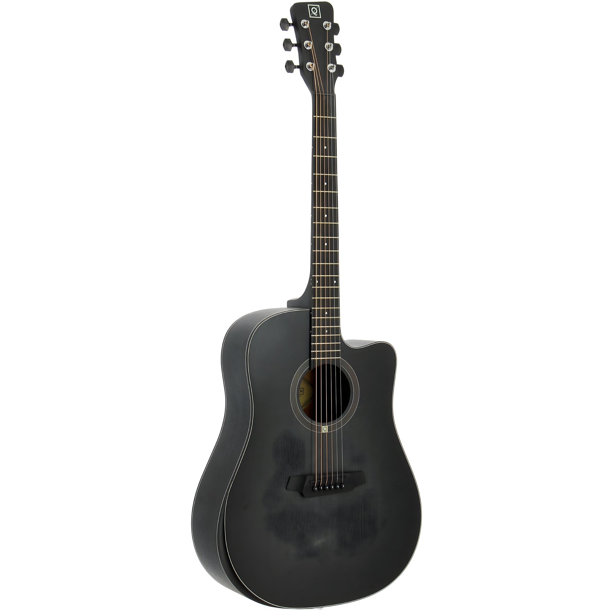 OQAN QGA - 101 BKC (NO PREAMP) - Guitarra acústica con cutaway tipo dreadnought - Tempo Shop