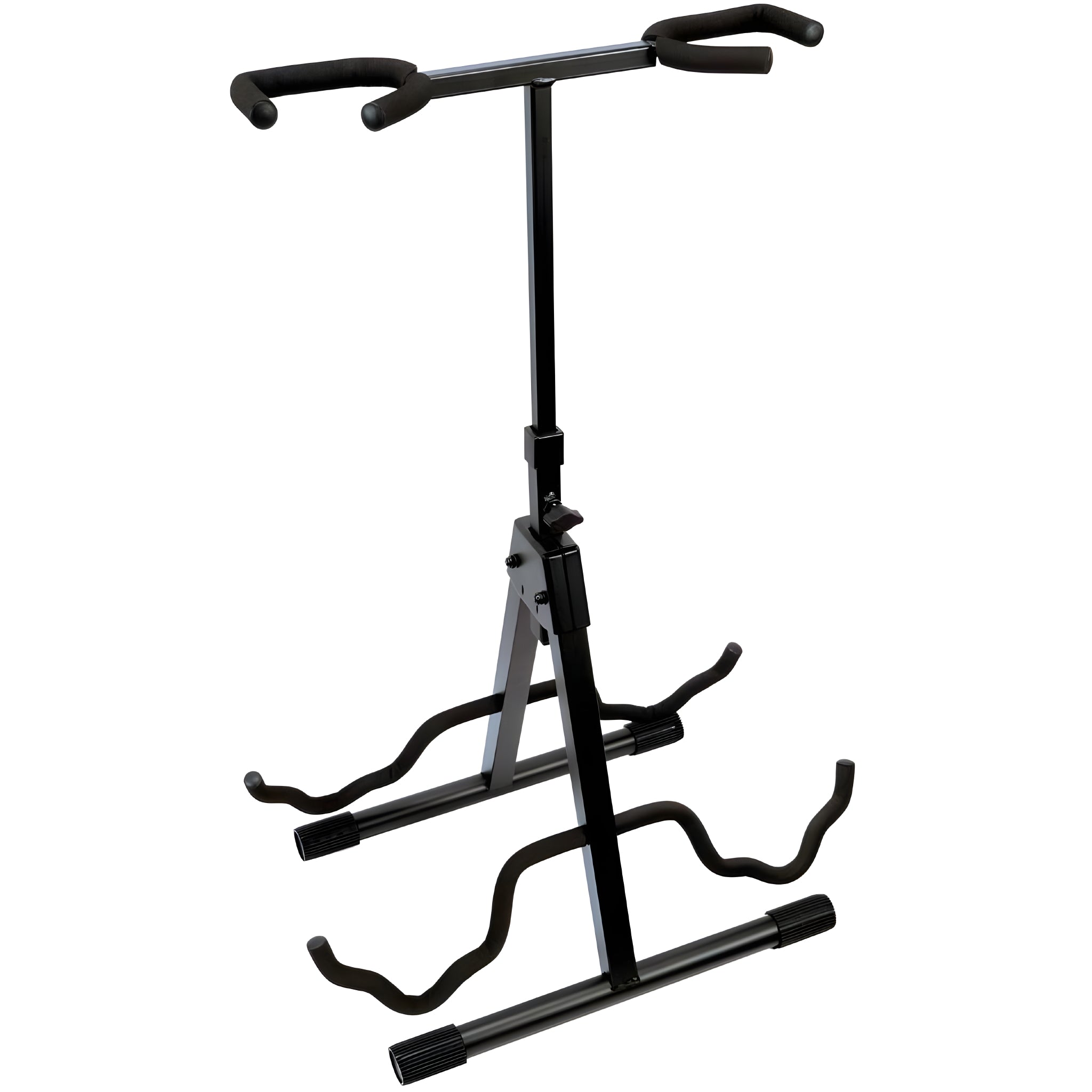 OQAN QGS001 - Soporte doble universal y enganche protector para bajo / guitarra - Tempo Shop