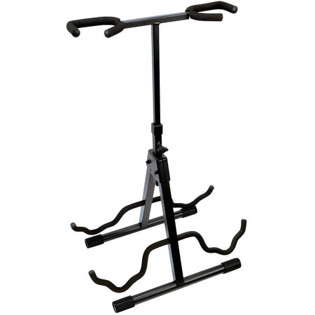 OQAN QGS001 - Soporte doble universal y enganche protector para bajo / guitarra - Tempo Shop