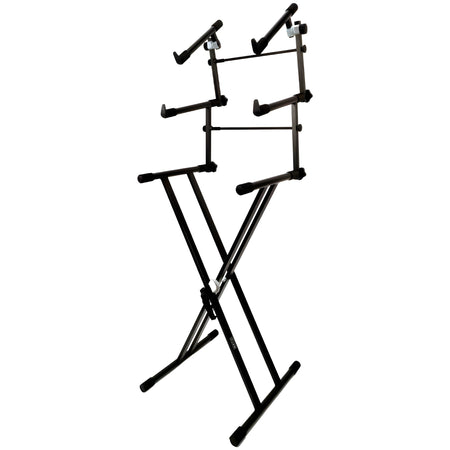 OQAN QKS06 - 2T3T - Soporte de teclado profesional de tres niveles - Tempo Shop