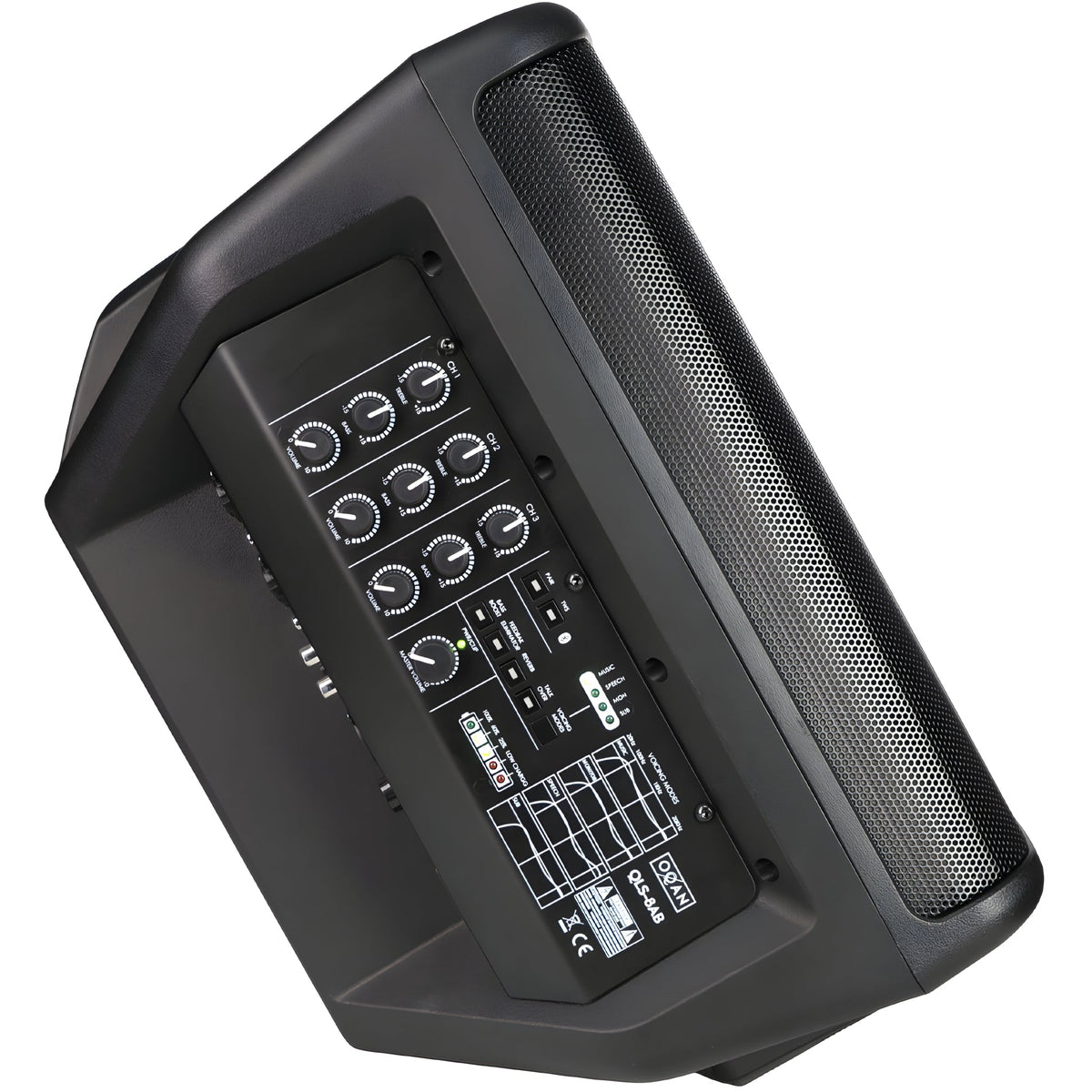 OQAN QLS - 8AB - Altavoz autoamplificado Clase D de 8" - Tempo Shop