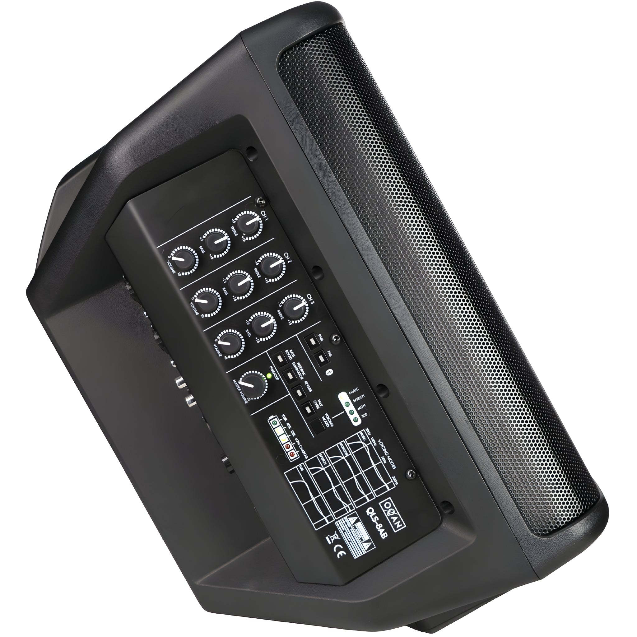 OQAN QLS - 8AB - Altavoz autoamplificado Clase D de 8" - Tempo Shop