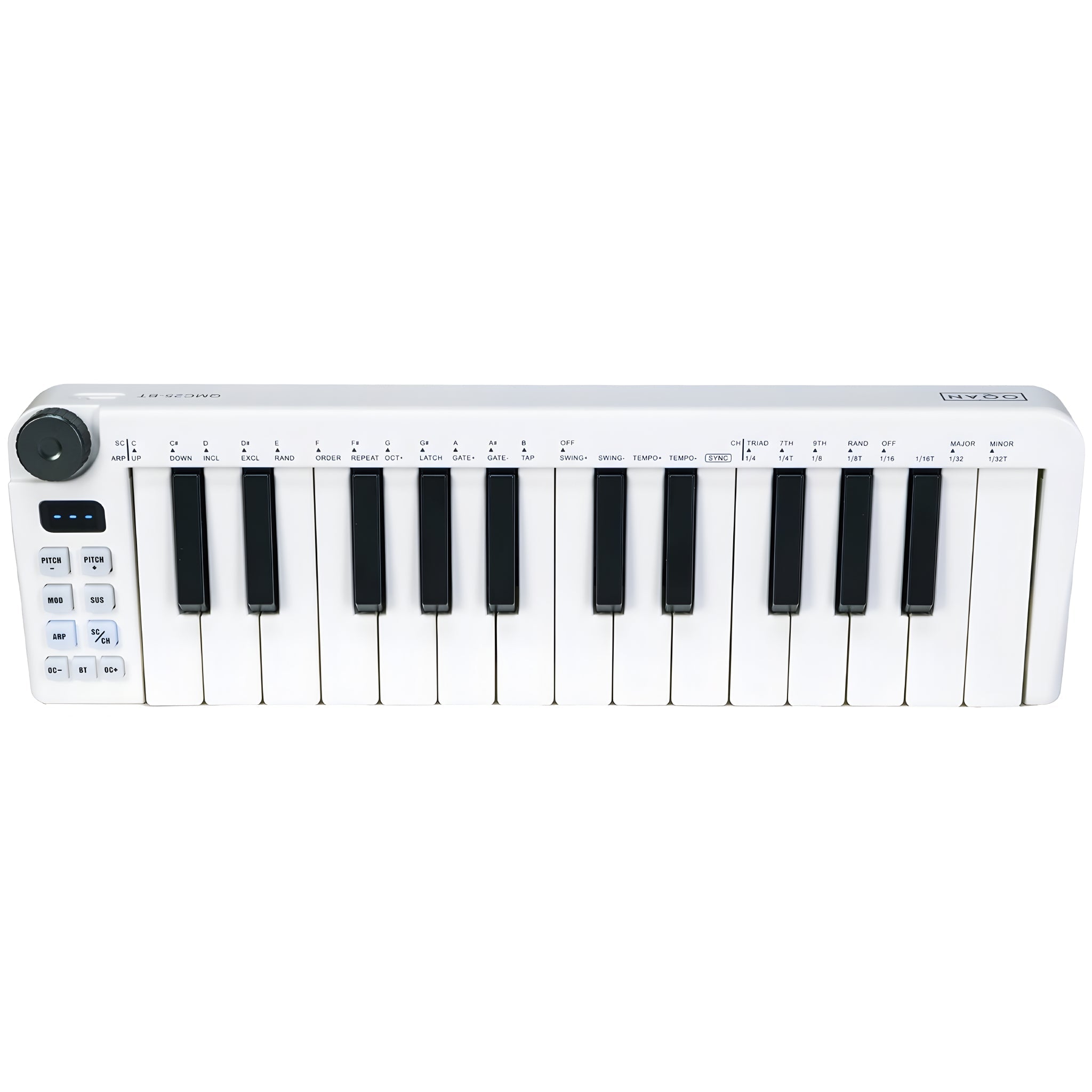 OQAN QMC25 - BT - Teclado controlador MIDI Bluetooth con 25 teclas - Tempo Shop
