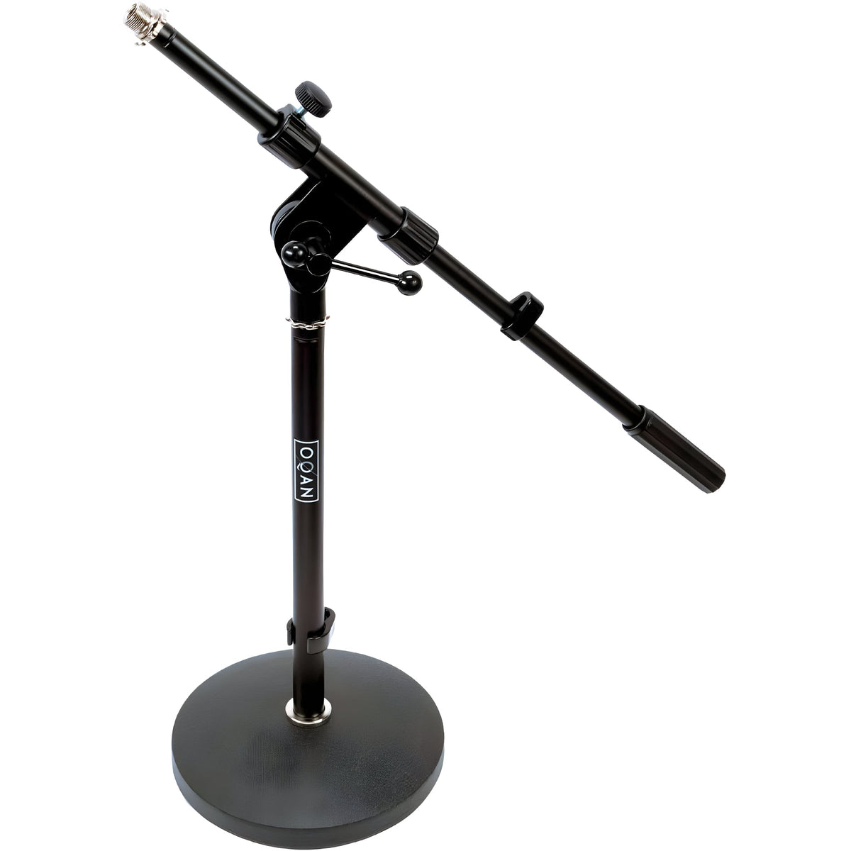 OQAN QMS010 - MBRB - Soporte de micrófono ajustable en altura de bajo nivel con brazo fijo - Tempo Shop