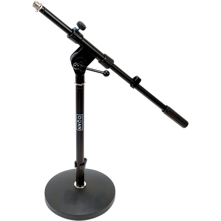 OQAN QMS010 - MBRB - Soporte de micrófono ajustable en altura de bajo nivel con brazo fijo - Tempo Shop