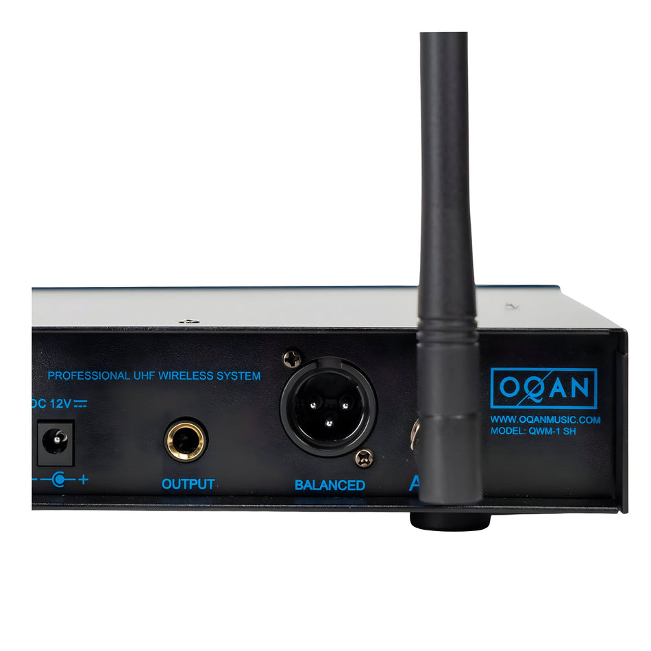 OQAN QWM - 1SH 470 - 494 MHZ - Sistema de micrófono inalámbrico UHF profesional - Tempo Shop