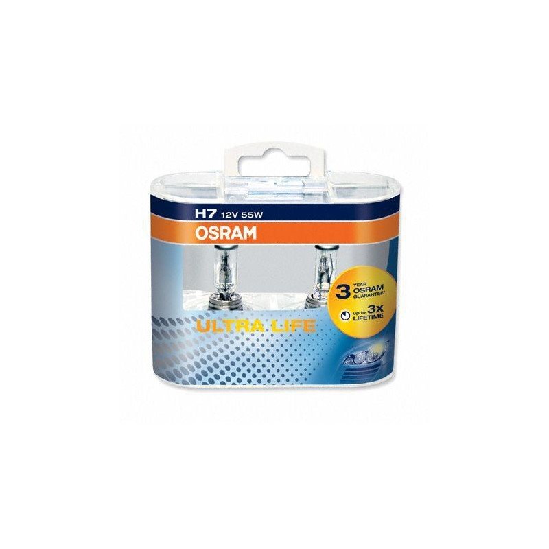 OSRAM 64210ULT - Lámpara 64210 ULT H - 7 55W 12V PX26D. Pack 2uds - Tempo Shop