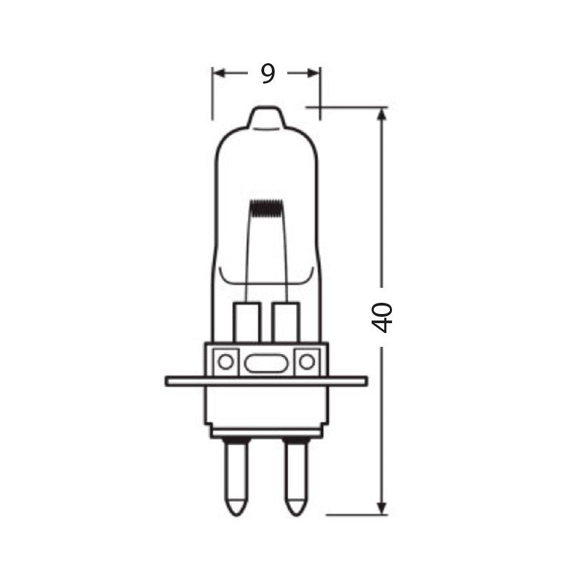 OSRAM - Lámpara BI - PIN 20W/6V PG22 64251 HLX - Tempo Shop