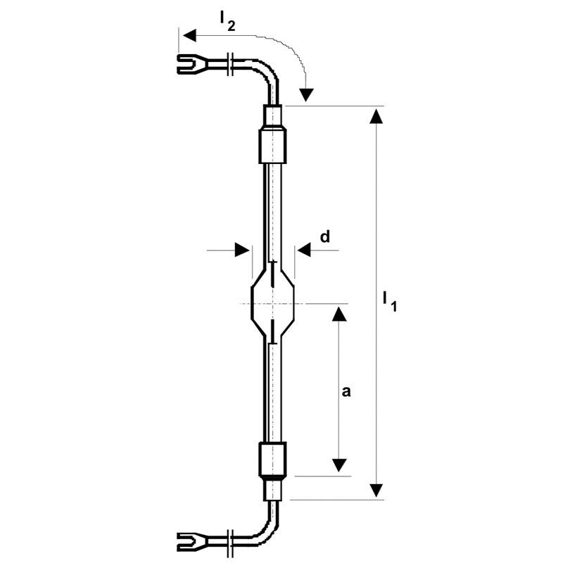 OSRAM - Lámpara HMD 2500 W - Tempo Shop