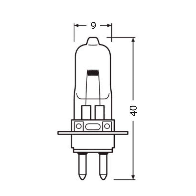 OSRAM - Lámpara BI - PIN 20W/6V PG22 64251 HLX - Tempo Shop