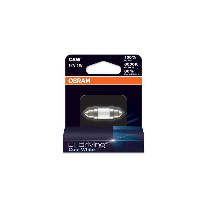 OSRAM 6498CW - Lámpara 6498 - CW - 01B C5 1W 12V SV8.5 - 8 5XBL - Tempo Shop