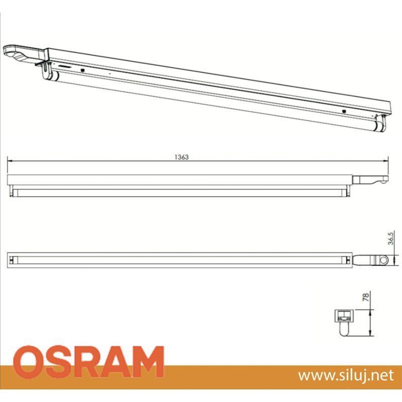 OSRAM AIRZING5040 - Luminaria de purificación AirZing PRO 5040 UV - C 36W - Tempo Shop